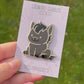 Black Horse Enamel Pin